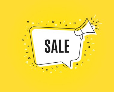 Satış sembolü. Özel teklif fiyat işareti. Vektör