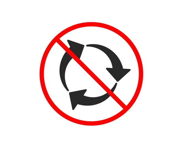 Recycle arrow icon. Recycling waste. Vector — Stock Vector