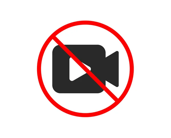 Video Camera icon. Movie or Cinema sign. Vector — Stock Vector