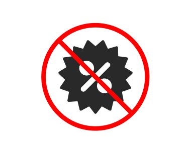 İndirim simgesi. Özel teklif işareti. Vektör