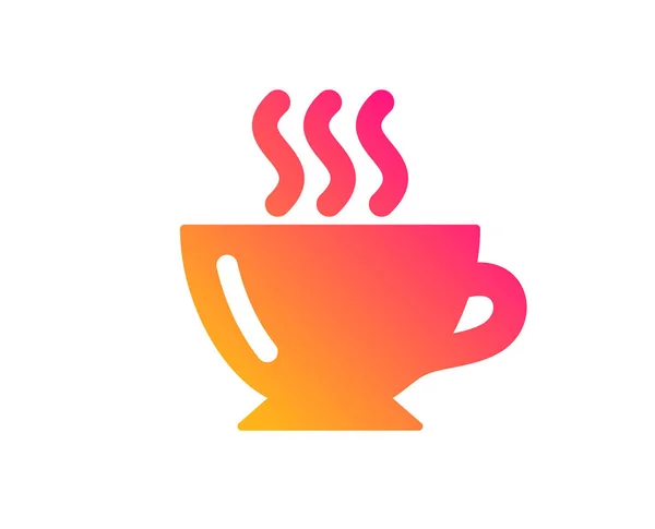 Coffee cup icon. Hot drink sign. Vector — Stock Vector