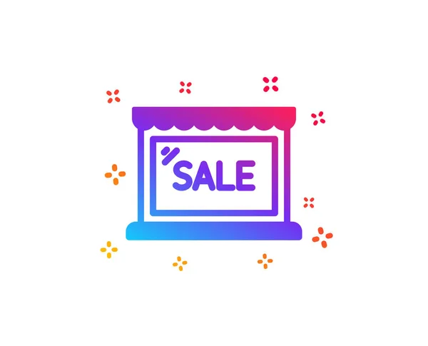 Sale icon. Shopping store discounts sign. Vector — Stock Vector