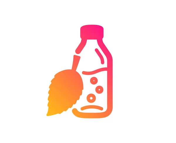 Vatten Flask ikonen. Soda Aqua skylt. Vektor — Stock vektor