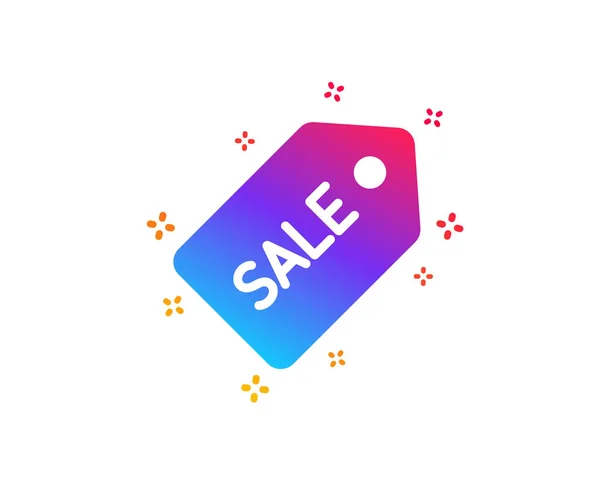 Shopping tag icon. Sale Coupon sign. Vector — Stock Vector