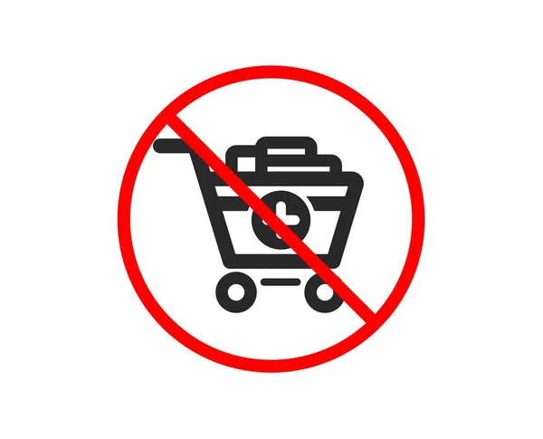 Add to Shopping cart icon. Online buying. Vector — Stock Vector