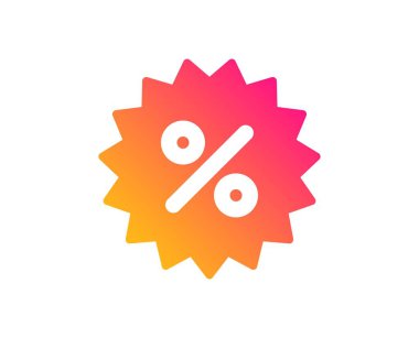 İndirim simgesi. Özel teklif işareti. Vektör