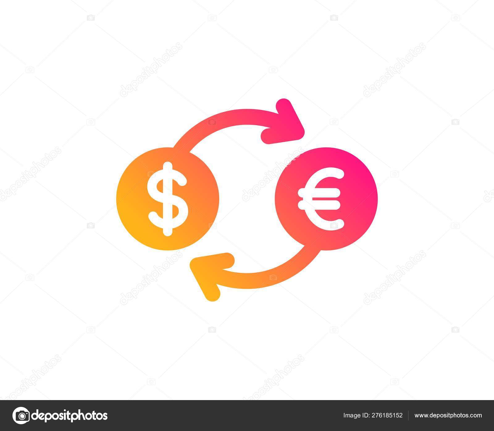 货币兑换图标。银行货币。向量图库矢量图©Blankstock 276185152