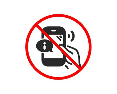 Merkezi Servisi simgesini arayın. Telefon destek işareti. Vektör