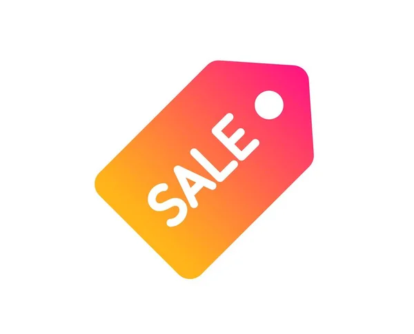 Shopping tag icon. Sale Coupon sign. Vector — Stock Vector
