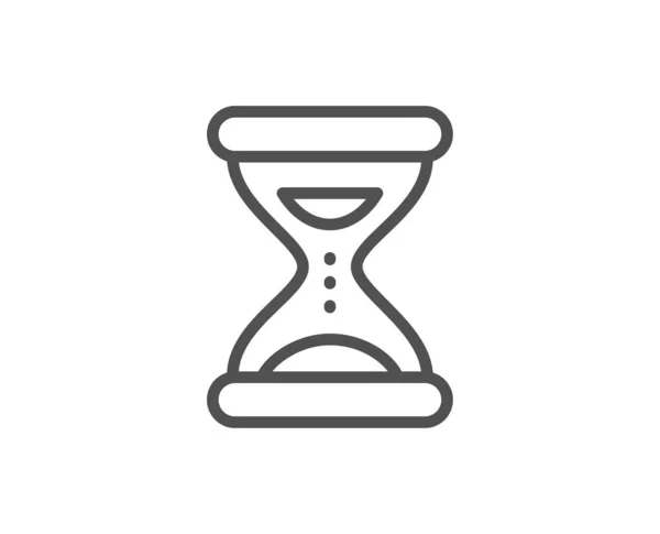 Hourglass time line icon. Clock sand sign. Watch. Vector — Stock Vector