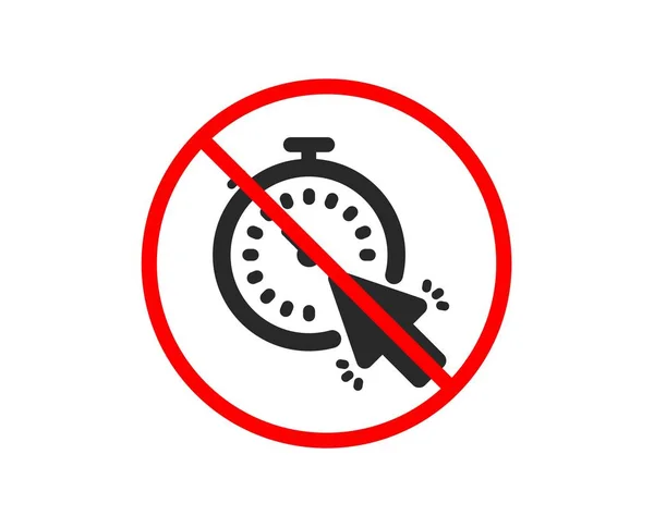 Icona del timer. Indicativo dell'ora o dell'orologio. Vettore — Vettoriale Stock