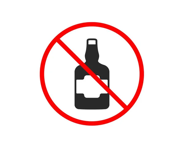 Viski şişesi simgesi. İskoç alkol işareti. Vektör — Stok Vektör