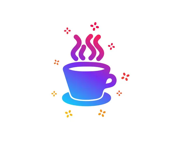 Tea or Coffee icon. Hot drink sign. Vector — Stock Vector