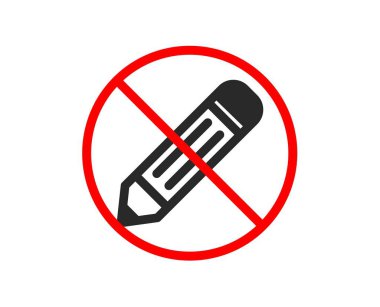 Kalem simgesi. İşareti edin. Vektör