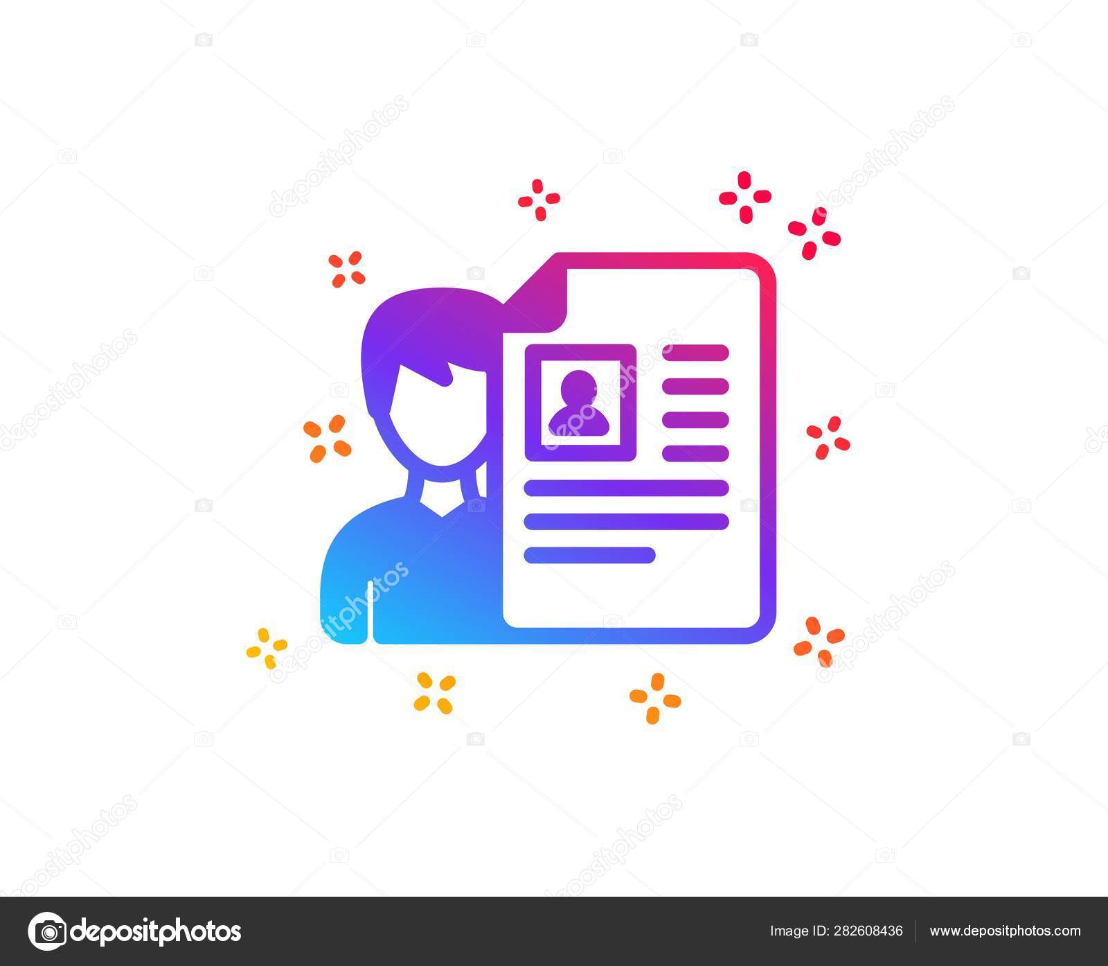 business recruitment icon cv documents vector stock recruitment cv