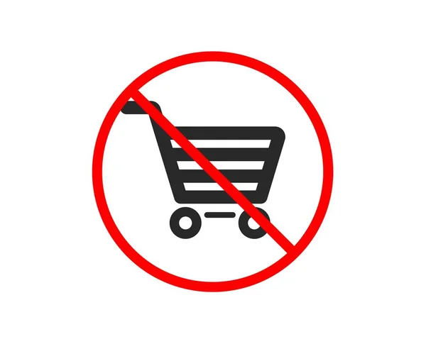 Shopping cart icon. Online buying sign. Vector — Stock Vector