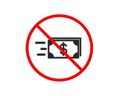 Transfer Nakit para simgesi. Bankacı -lık. Vektör