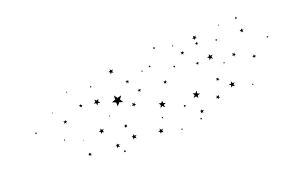 Star way, abstract astronomy. Stars on a white background. Vecto — Stock Vector