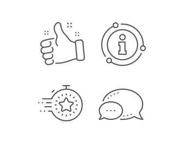 Zamanlayıcı satır simgesi. Zaman yönetimi işareti. Yıldızlı kronometre. Vektör