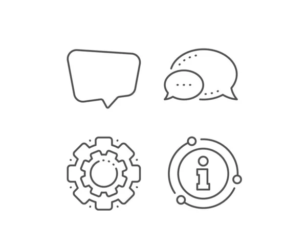 Ikona řádku poznámky programu konverzace Bublinový znak řeči. Sociální mediální zpráva. Vektorové — Stockový vektor