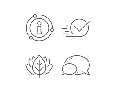 Onaylı satır simgesi. Kabul edilen veya onaylandı işareti. Vektör