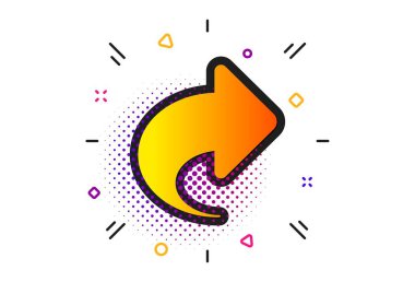 Ok simgesini paylaşın. Arrowhead'i bağla. Vektör