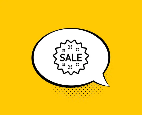Sale line icon. Shopping discount sign. Vector — Stock Vector
