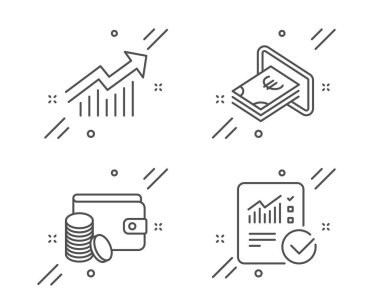 Ödeme yöntemi, Talep eğrisi ve Nakit simgeleri ayarlanır. Kontrol hesaplama işareti. Vektör