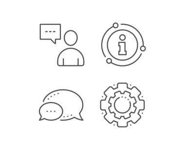 Kullanıcı iletişim hattı simgesi. Profil işareti. Vektör