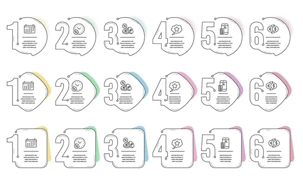 Currency exchange, Contactless payment and Money exchange icons set. Vector — Stock Vector