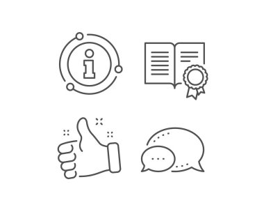 Madalya simgesi ile Diploma. Sertifika işareti. Vektör