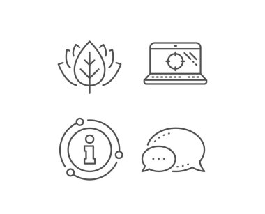 Seo dizüstü satır simgesi. Arama motoru optimizasyonu işareti. Vektör