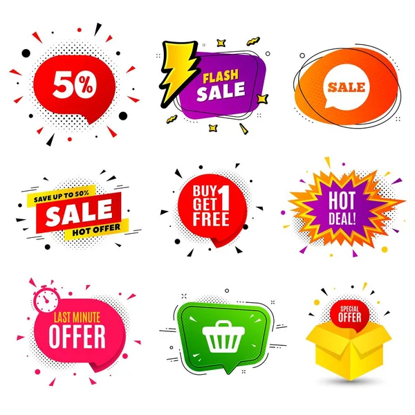 Hot deal symbol. Special offer price sign. Vector — Stock Vector