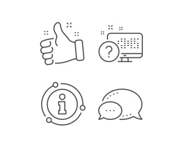 Soru işareti satırı simgesi. Online quiz test işareti. Vektör