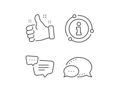 Metin ileti sonu simgesi. Sohbet yorum işareti. Konuşma balonu. Vektör