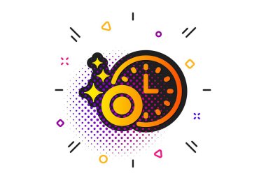 Temizlik yemekleri simgesi. Bulaşık makinesi işareti. Vektör