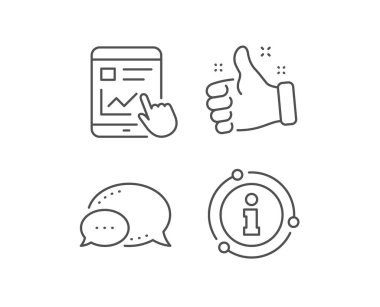 Online eğitim hattı simgesi. Tablet PC işareti. Vektör