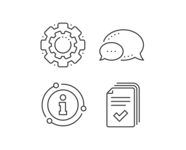 Dinleyici dinleyici satırı simgesi. Belgeler örnek işareti. Vektör