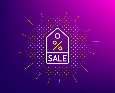 Alışveriş sloganı simgesi. Özel teklif işareti. Vektör