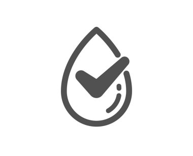 Dermatolojik olarak test edilmiş simge. Organik onaylı tabela. Sentetik yok. Vektör