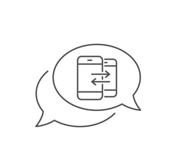 Telefon İletişimi hattı simgesi. Gelen arama. Vektör