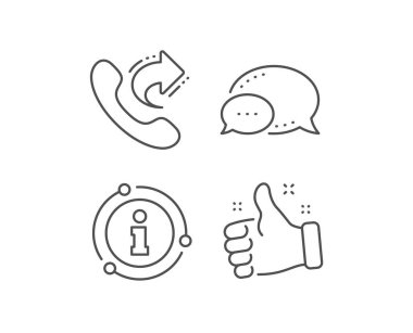 Çağrı merkezi servis hattı simgesi. Telefon görüşmesi işaretini paylaşın. Vektör