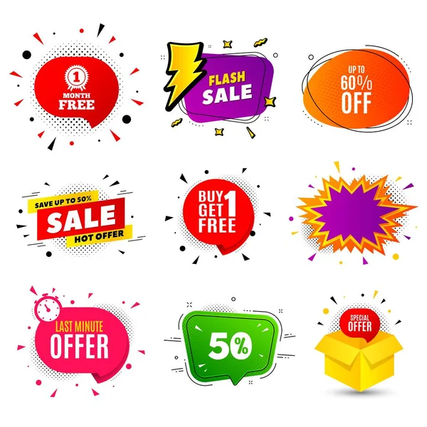 Up to 60% off Sale. Discount offer price sign. Vector — Stock Vector