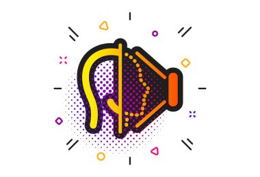 Yüz tarama simgesi. Telefon Yüz kimlik işareti. Vektör