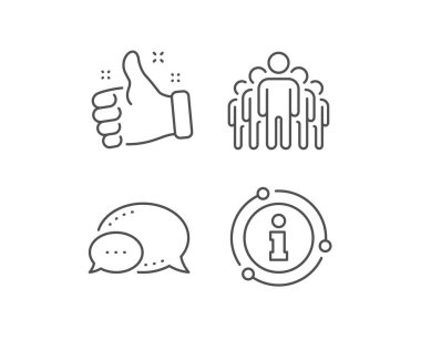 Grup satırı simgesi. İş yönetimi işareti. Vektör