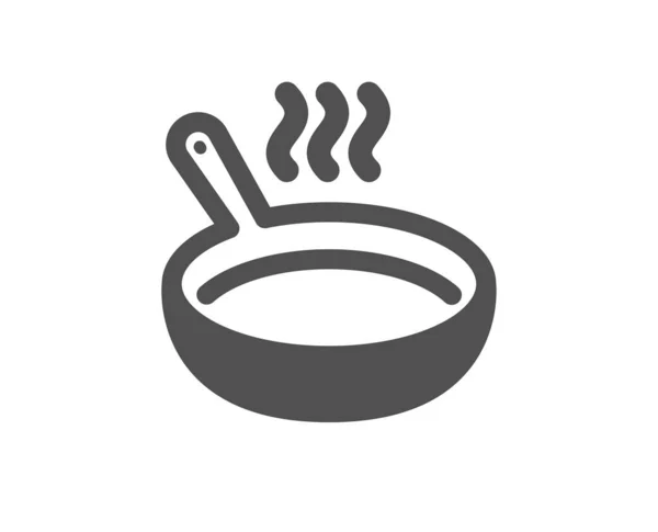 烤锅图标。 烹饪标志。 准备食物。 B.病媒 — 图库矢量图片