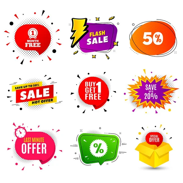 Save up to 20%. Discount Sale offer price sign. Vector — Stock Vector