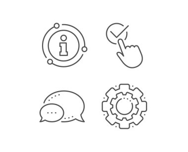 Onay kutusu satır simgesi. Kabul edilen veya onaylanan işaret. Vektör