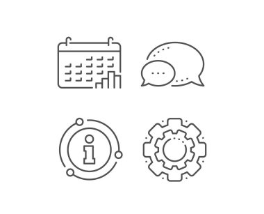 Takvim grafik çizgisi simgesi. Sütun grafik işareti. Vektör