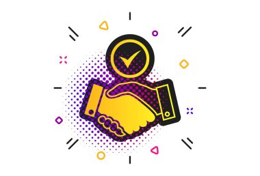 Tik tokalaşma simgesi. Başarılı bir iş. Vektör